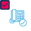 Icon Of Telephone Systems