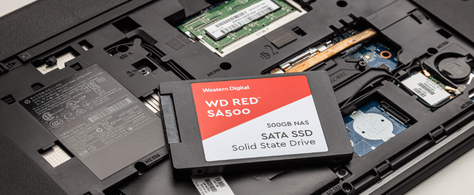 SSD drive.