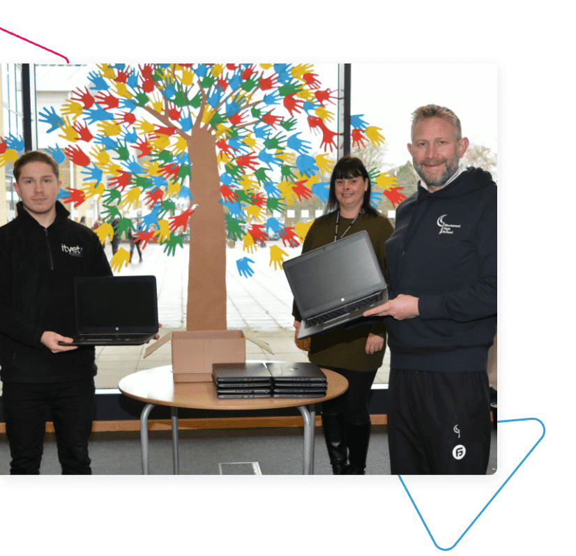 ITVET Laptop Donation To Birchwood High School