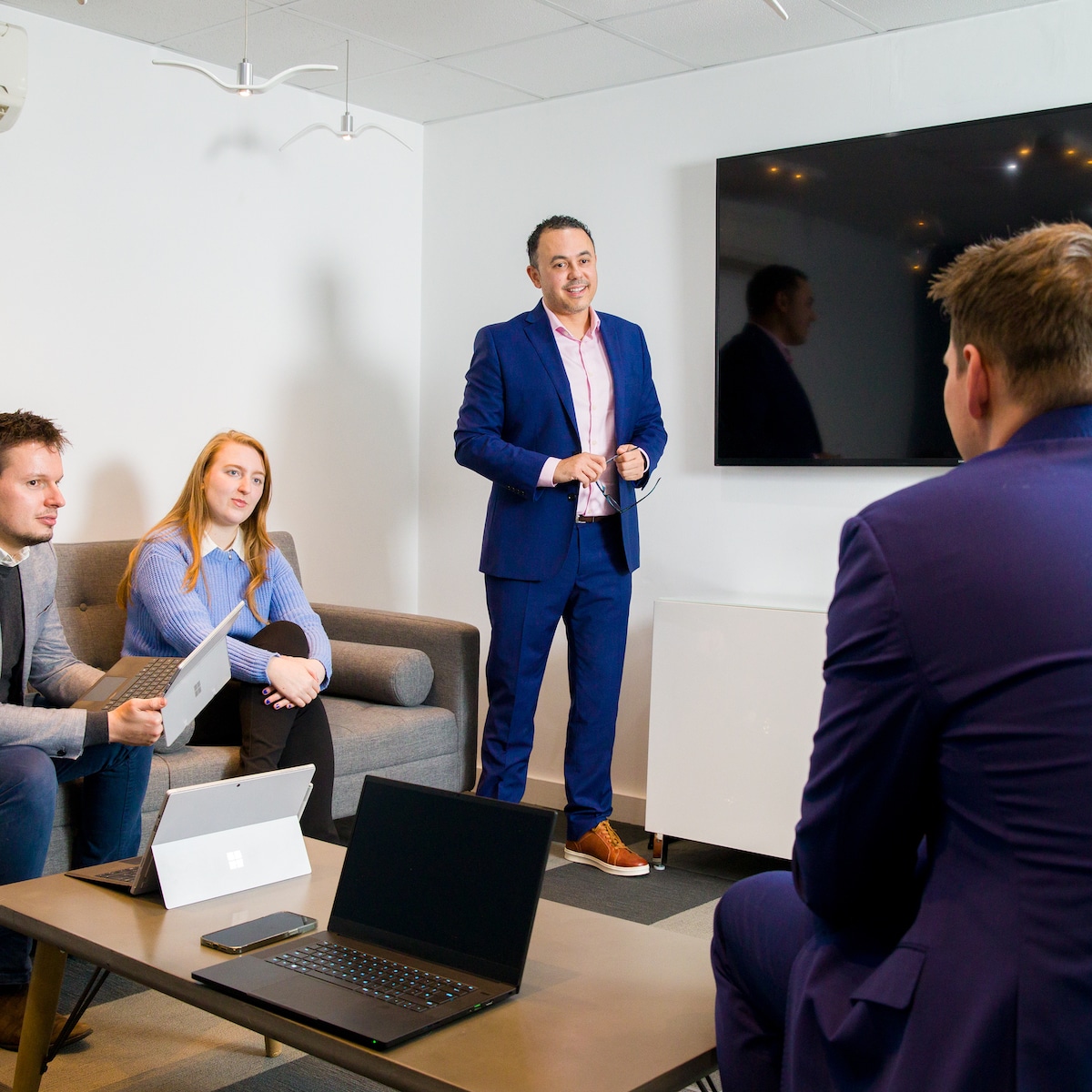 ITVET team meeting.