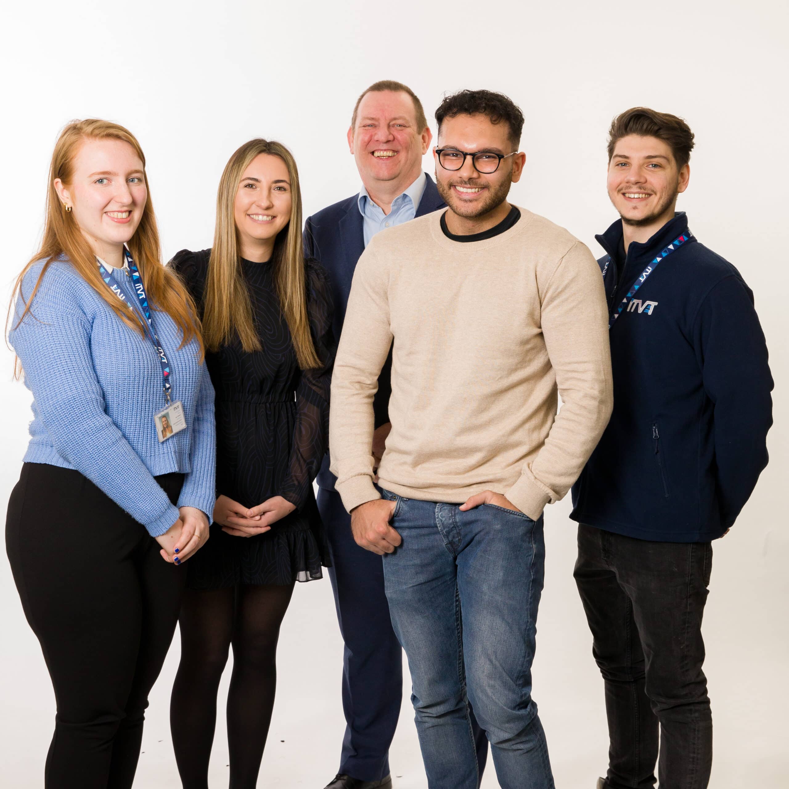 Five members of the ITVET team.