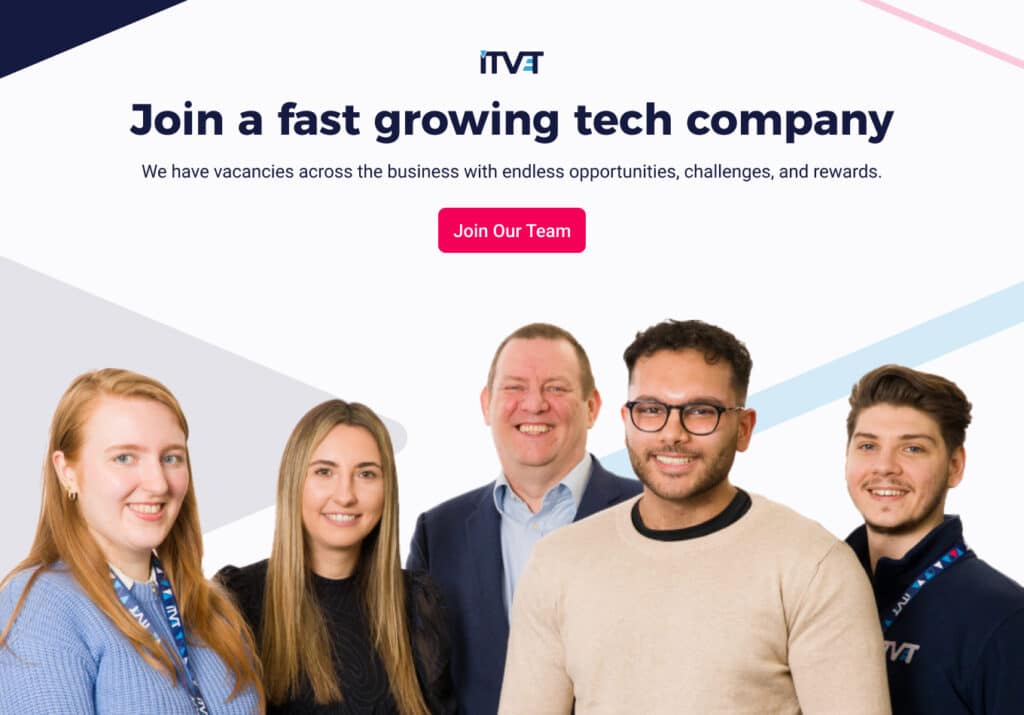 Join a fast growing tech company - ITVET