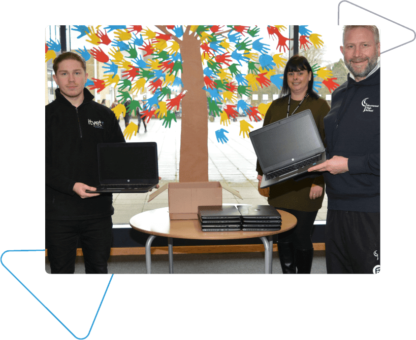 ITVET Laptops for Schools donation.