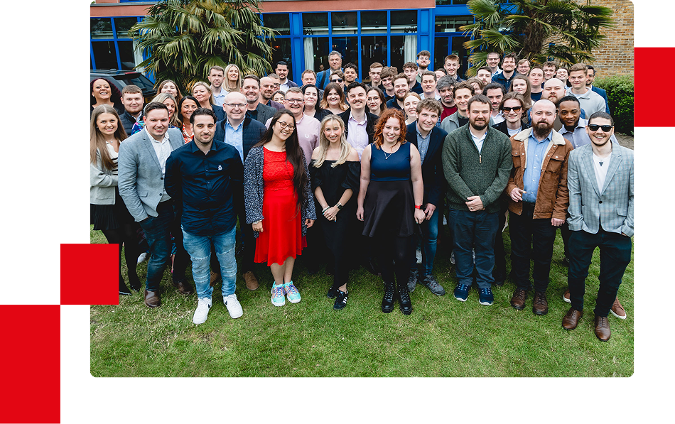 Group photo of the ITVET employees