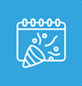 Icon for Social events and office perks